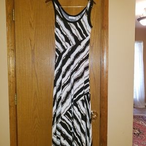 Calvin Klein Maxi Jersey  Dress